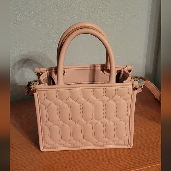 Steve Madden Binko Pink Quilted Women's Bag - Picture 4 of 5
